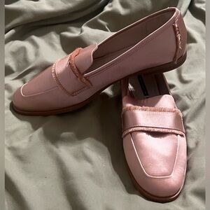 Zara Basic Pink Loafers (Size 38)